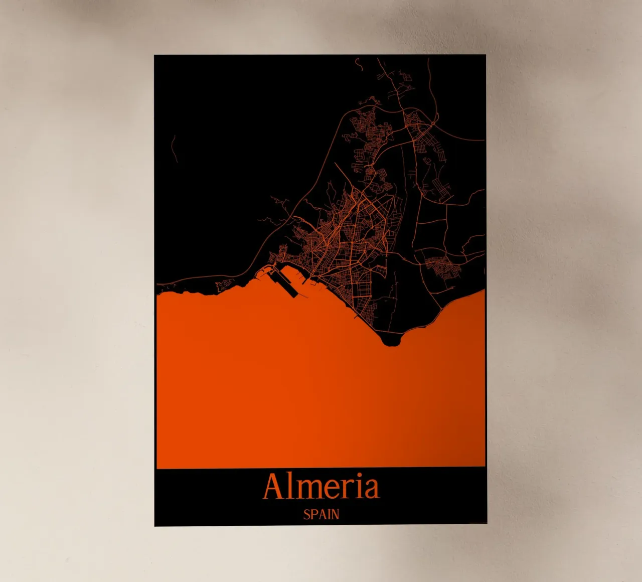 Almeria pellicola backlit da MiMap