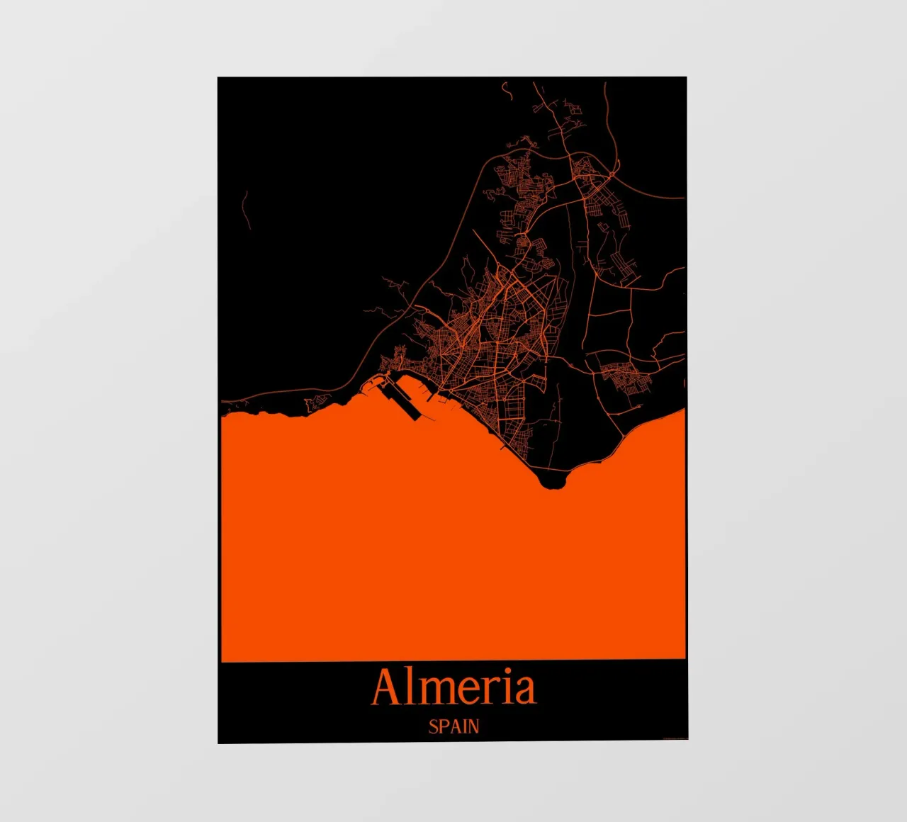 Almeria pellicola backlit da MiMap