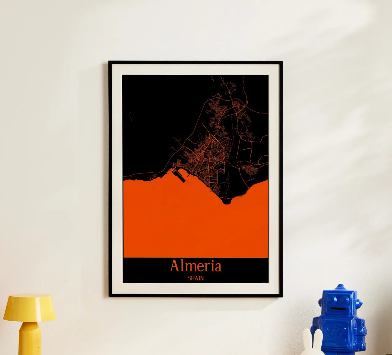 Almeria poster con telaio in plastica da MiMap