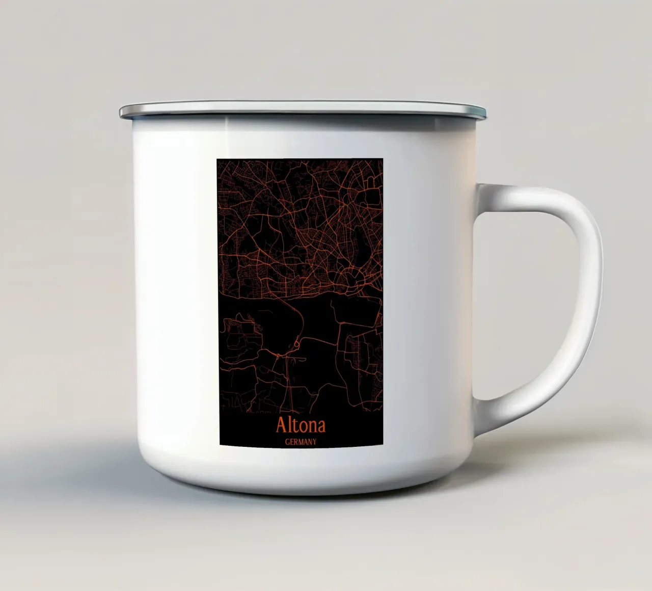 Altona tazza in smalto da MiMap