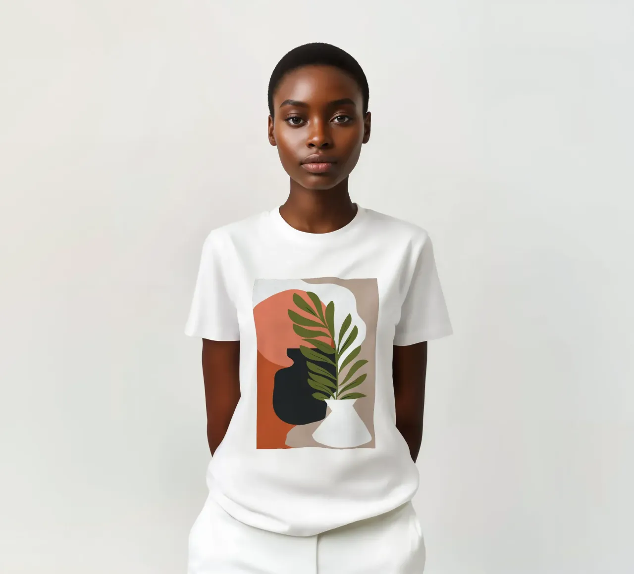Abstracte kunst 40a t-shirt van ThingDesign