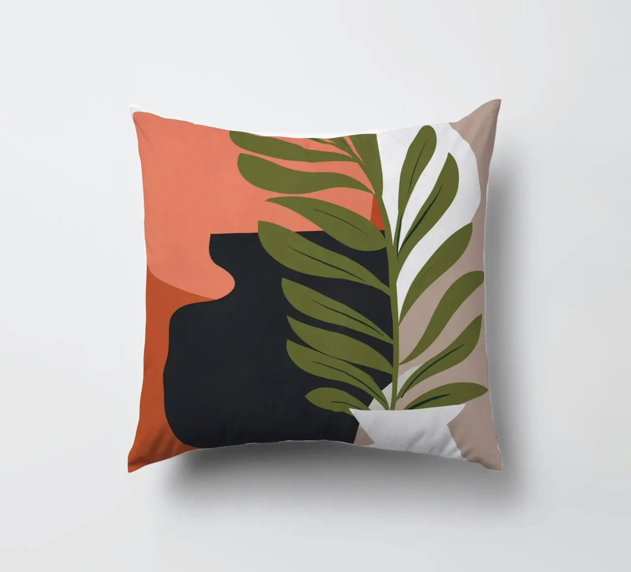 Abstract Art 40a decorative cushion by ThingDesign
