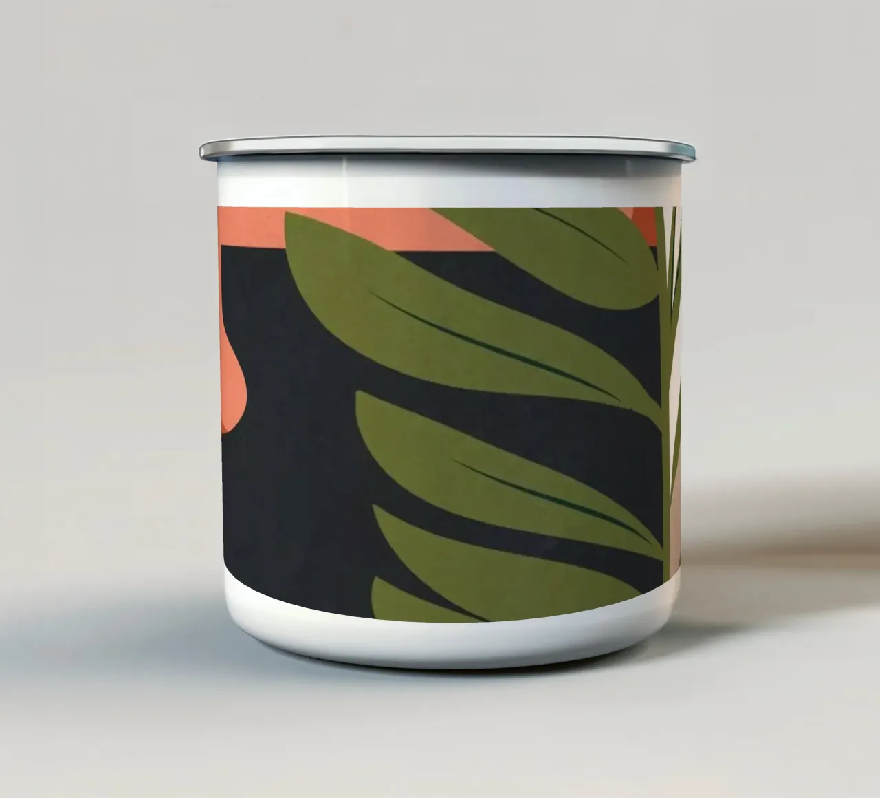 Arte astratta 40a tazza in smalto da ThingDesign