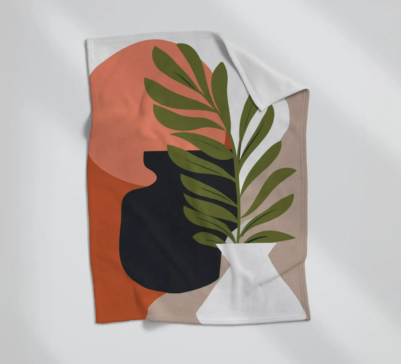 Arte astratta 40a coperta in pile da ThingDesign