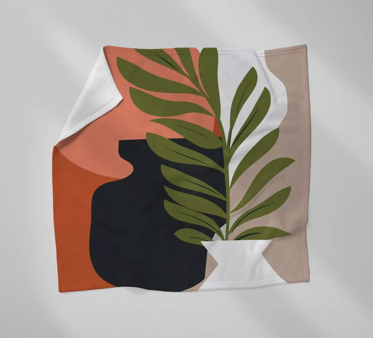 Arte astratta 40a coperta in pile da ThingDesign
