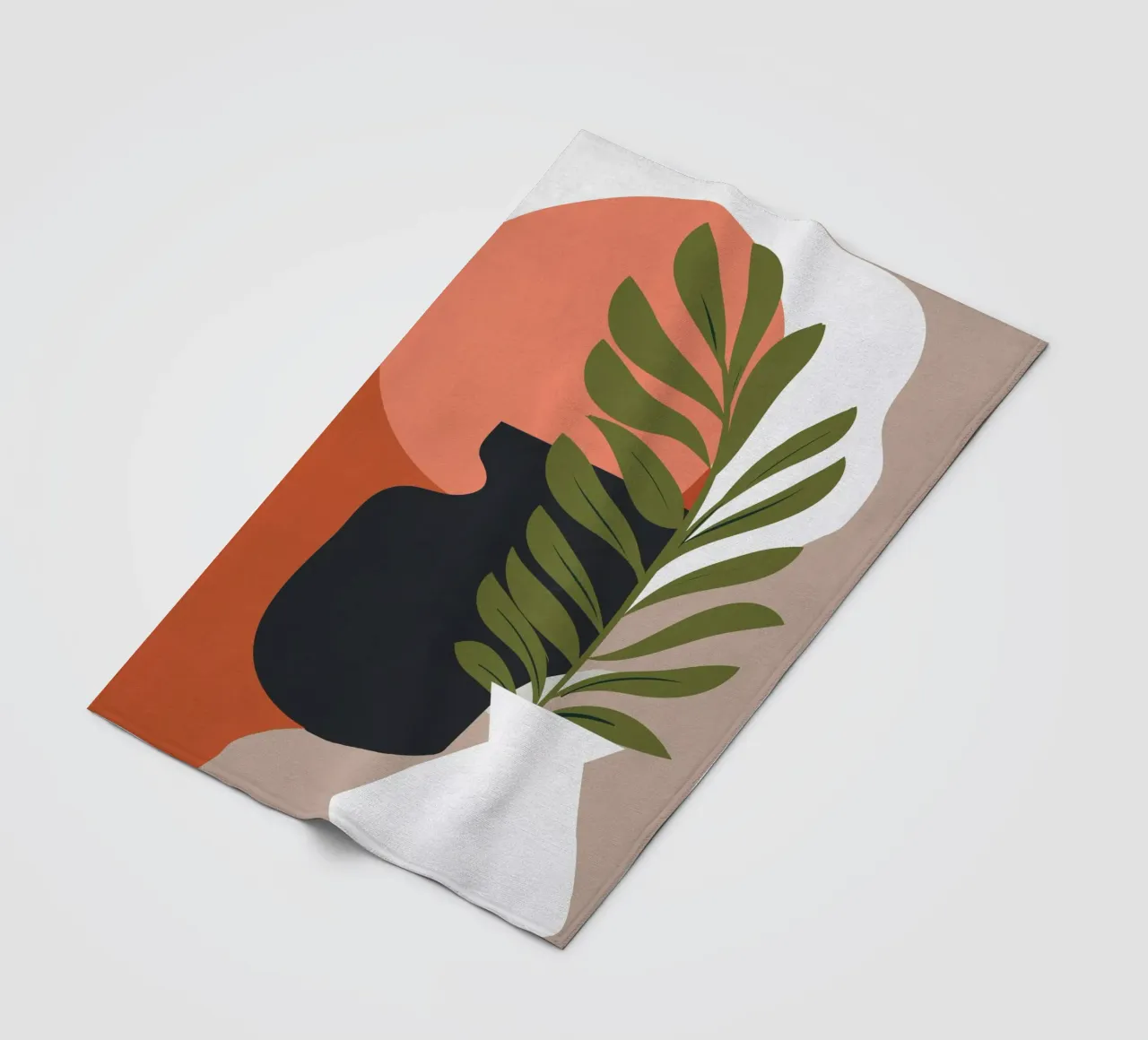 Arte astratta 40a coperta in pile da ThingDesign