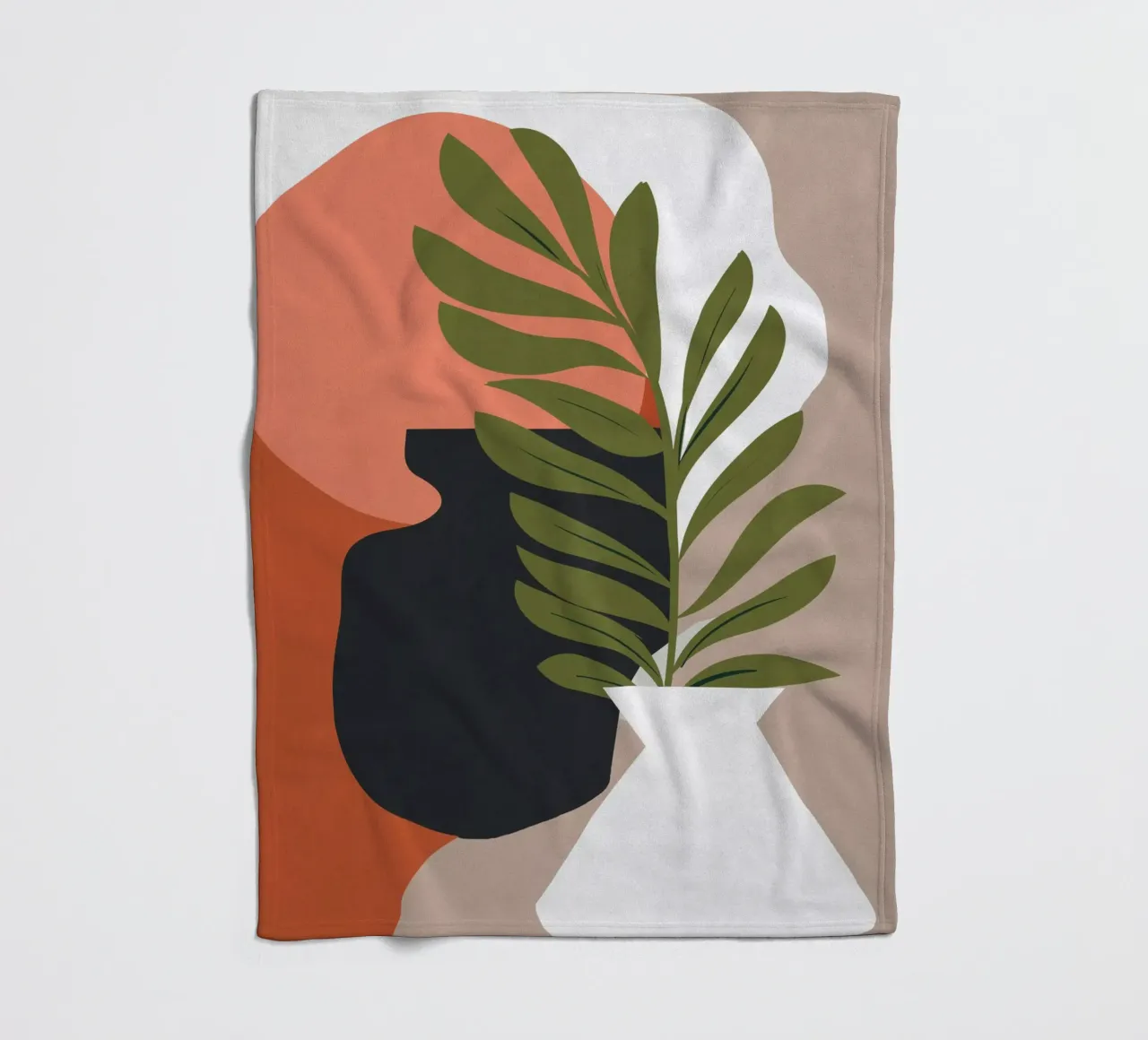 Arte astratta 40a coperta in pile da ThingDesign