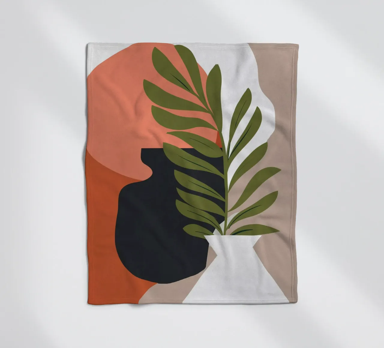 Arte astratta 40a coperta in pile da ThingDesign