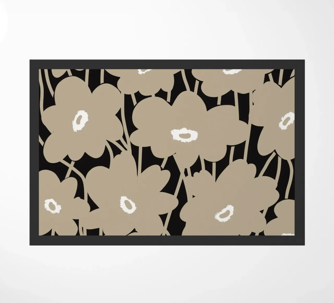 Botanical pattern 10 doormat by Little Dean