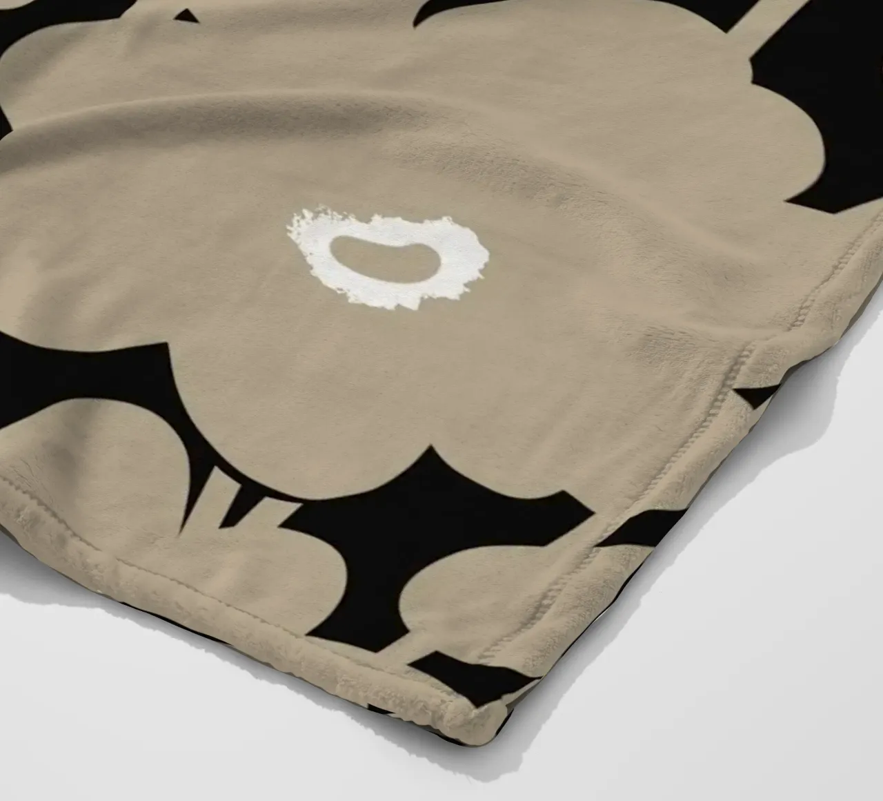 Botanisches Muster 10 Fleecedecke von Little Dean