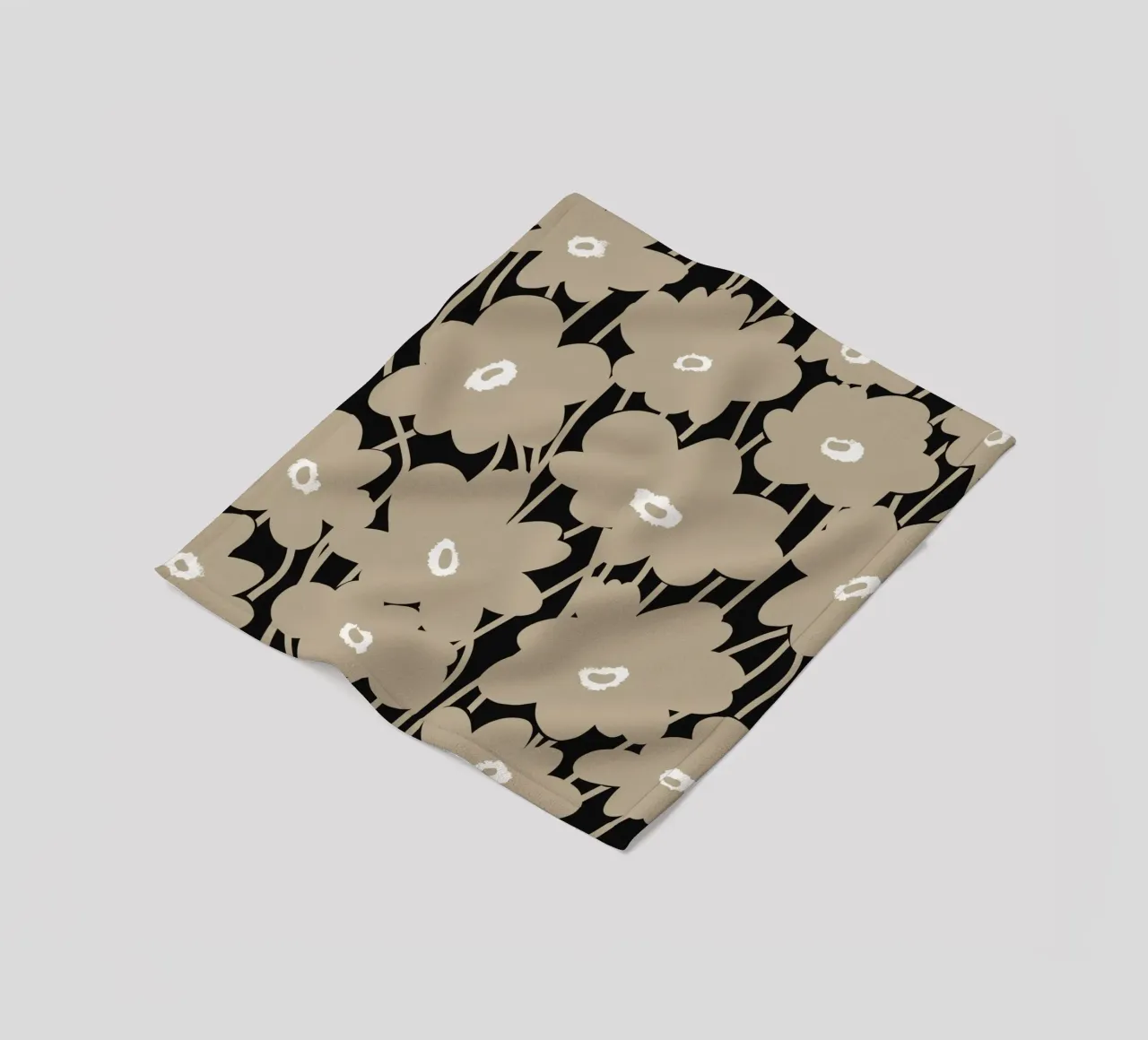 Botanisches Muster 10 Fleecedecke von Little Dean