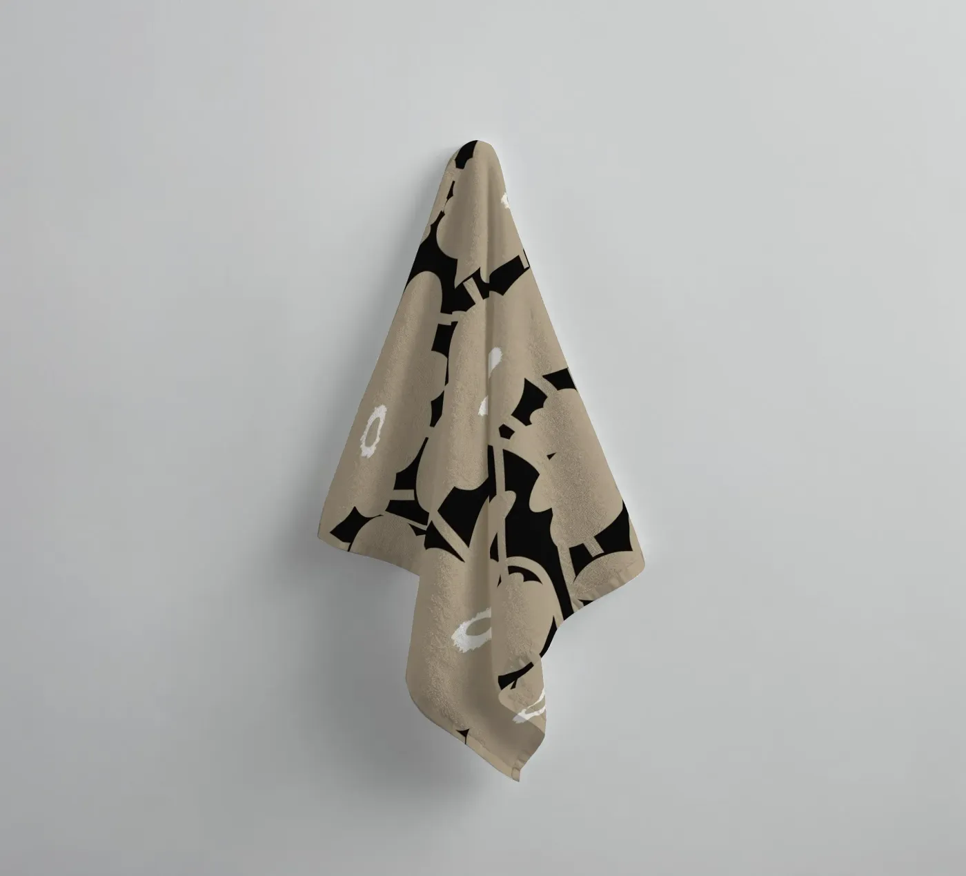 Botanisches Muster 10 Handtuch von Little Dean