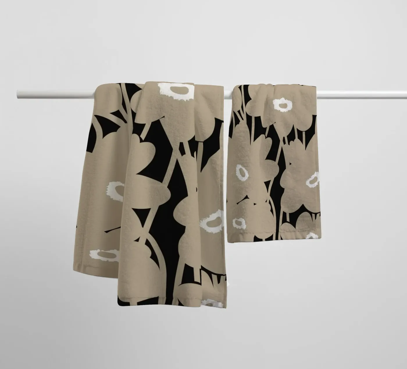 Botanisches Muster 10 Handtuch von Little Dean