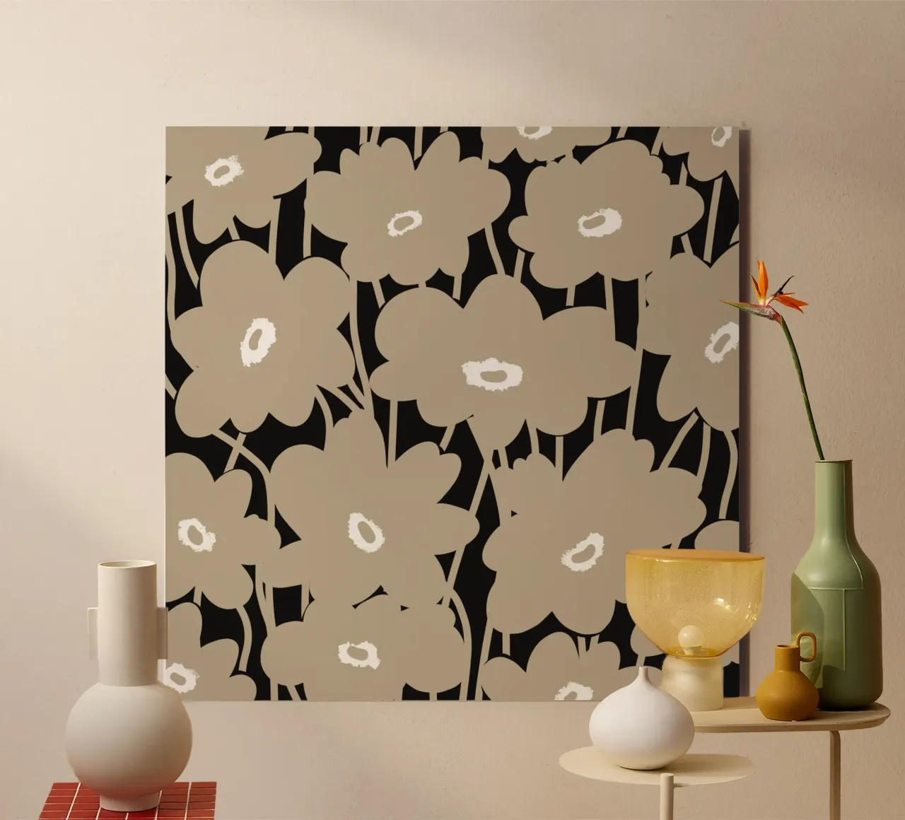 Botanical pattern 10 forex plate by Little Dean