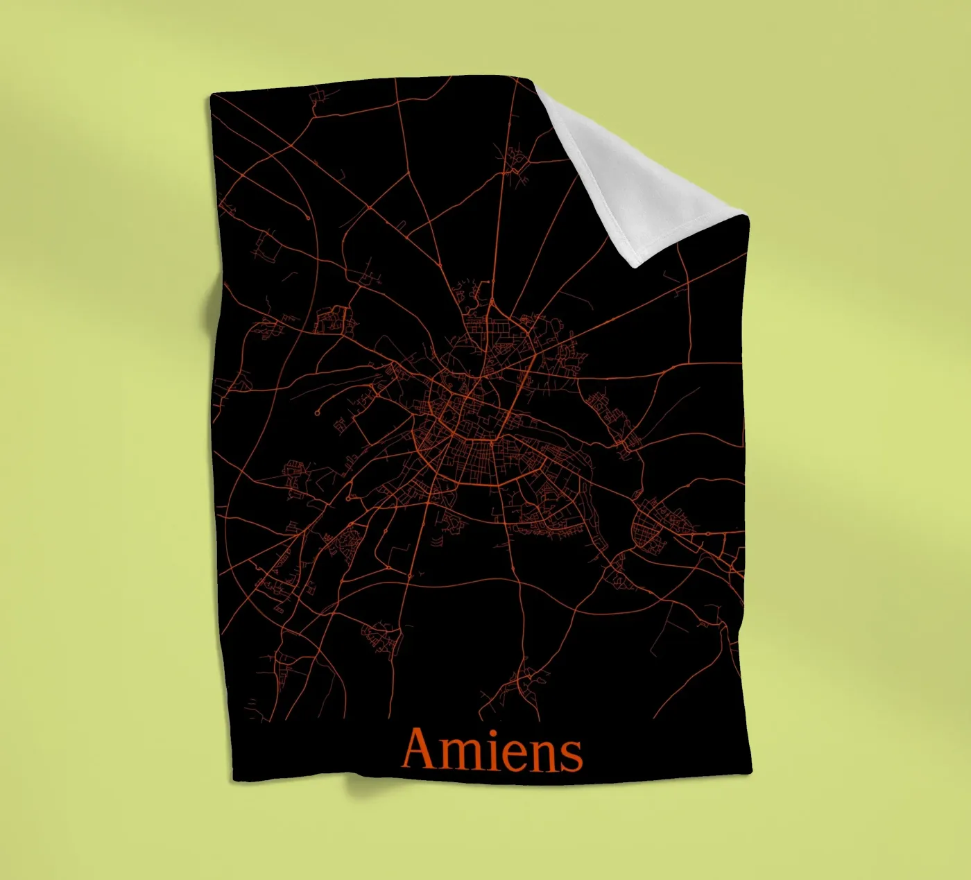 Amiens fleecedeken van MiMap
