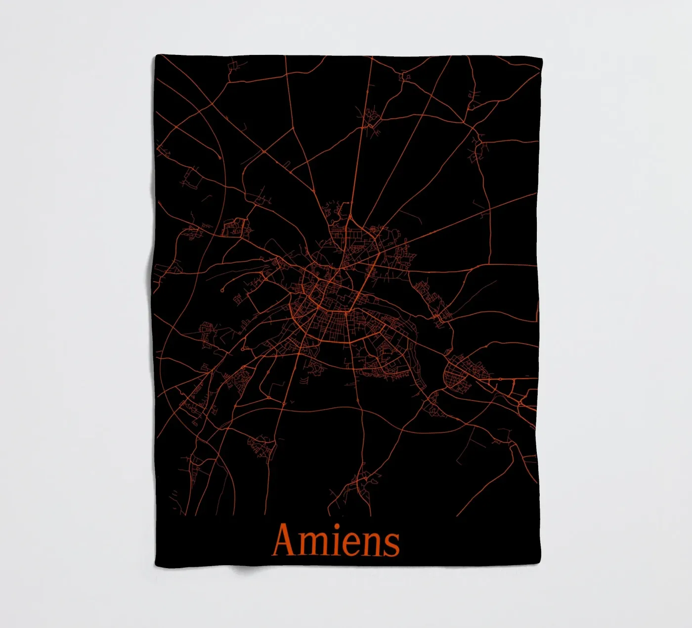 Amiens fleecedeken van MiMap