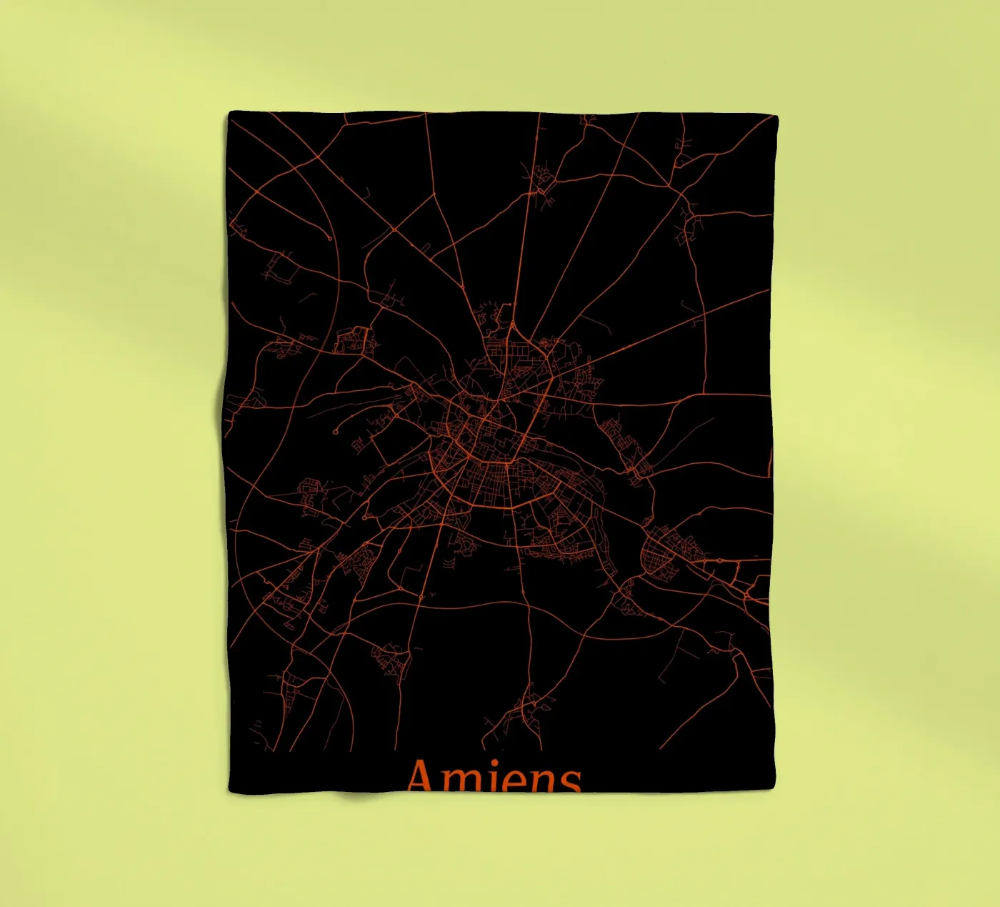 Amiens fleecedeken van MiMap
