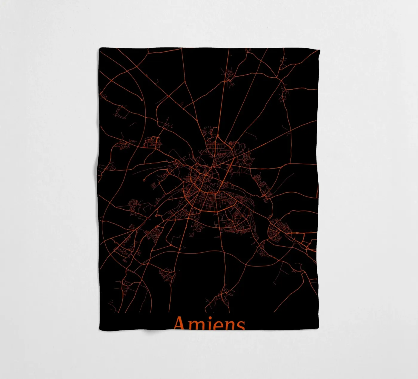 Amiens fleecedeken van MiMap