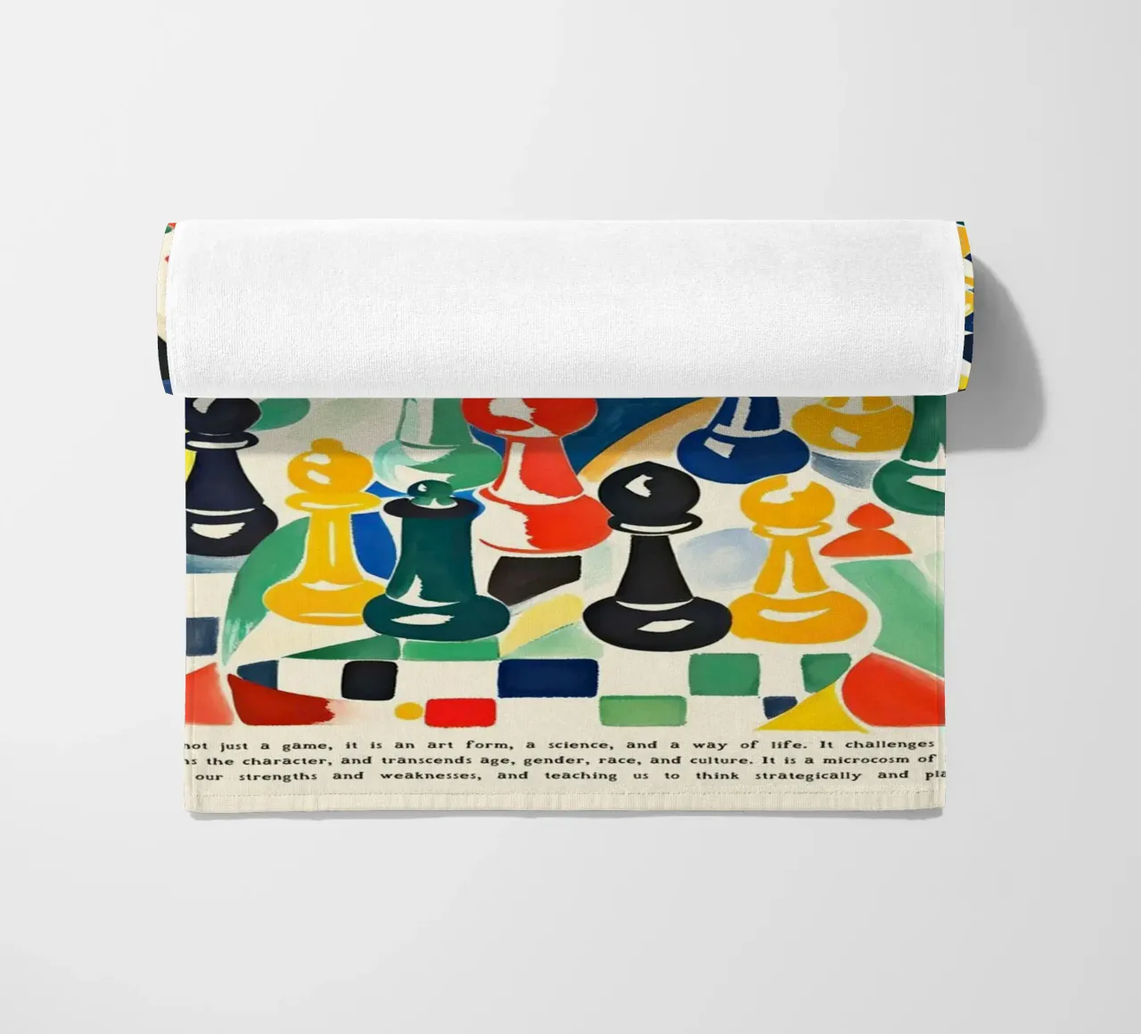 Gioco d'azzardo della regina telo mare da cosmos studio