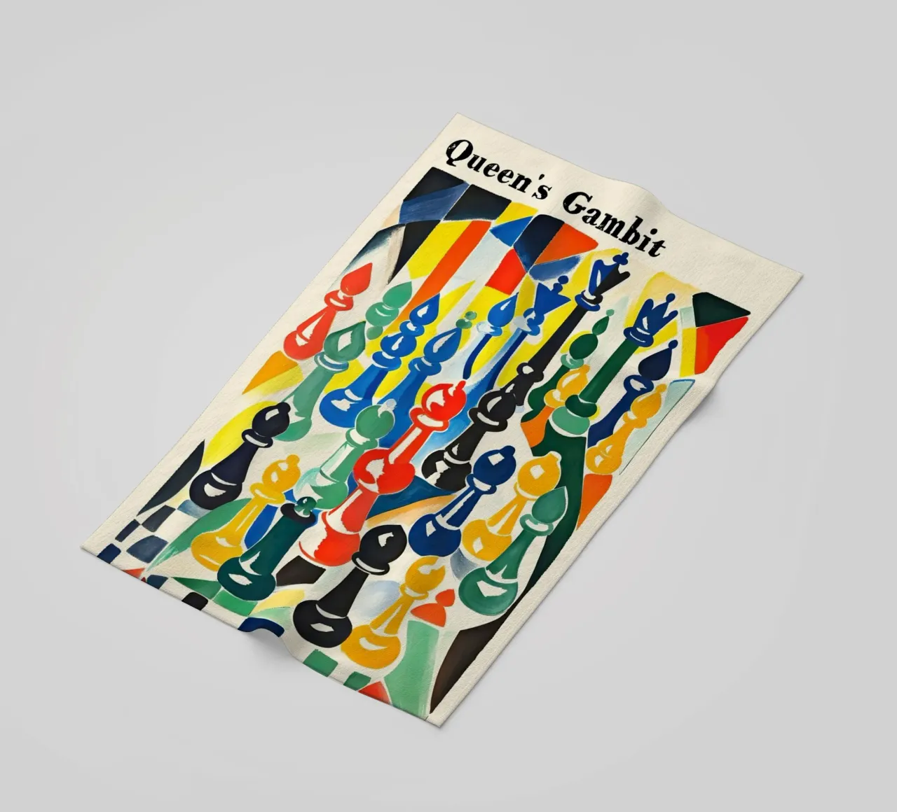 Gioco d'azzardo della regina telo mare da cosmos studio