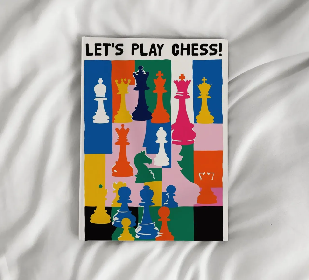 Lets Play Chess notebook by cosmos studio