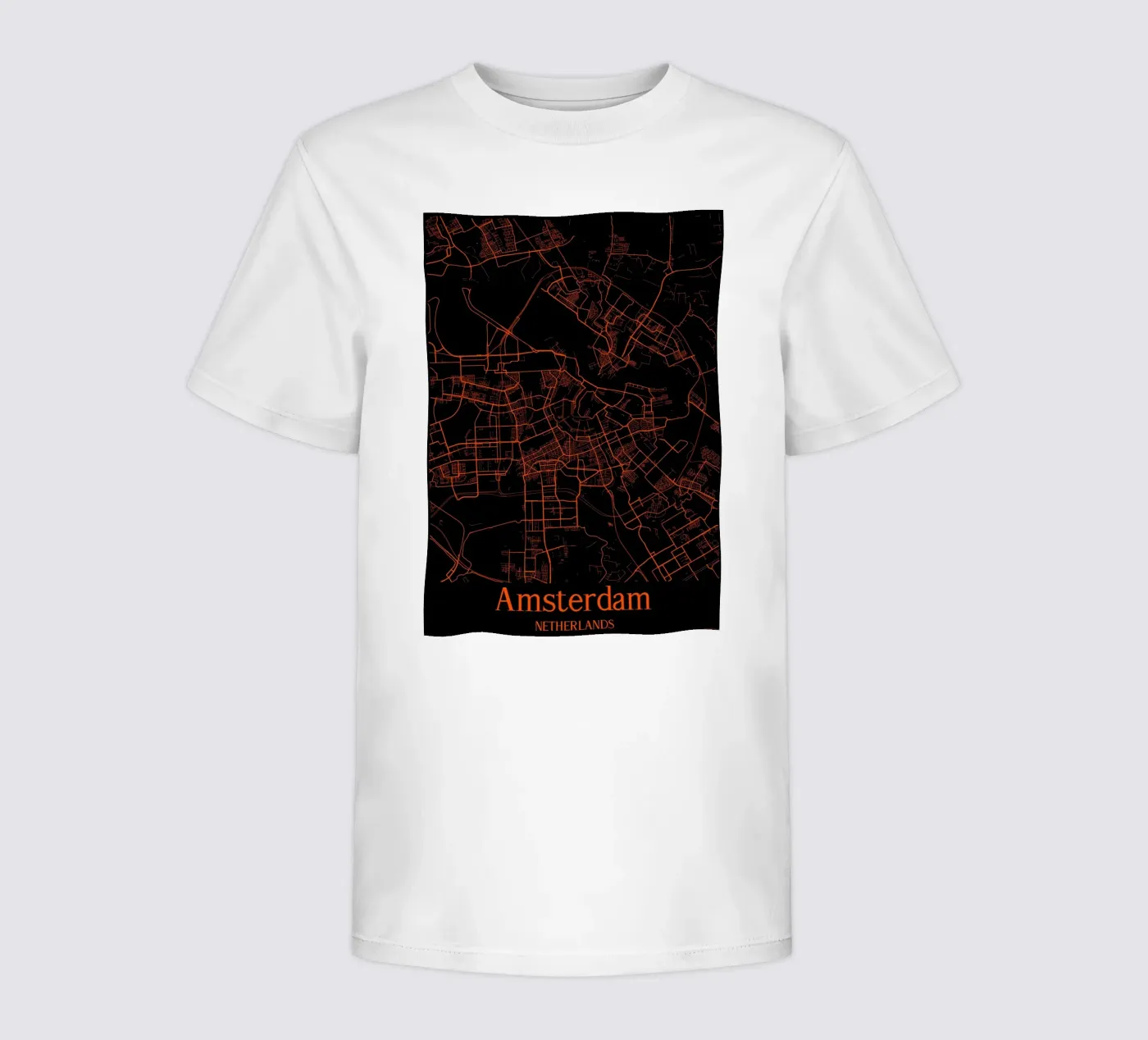 Amsterdam t-shirt bambini da MiMap