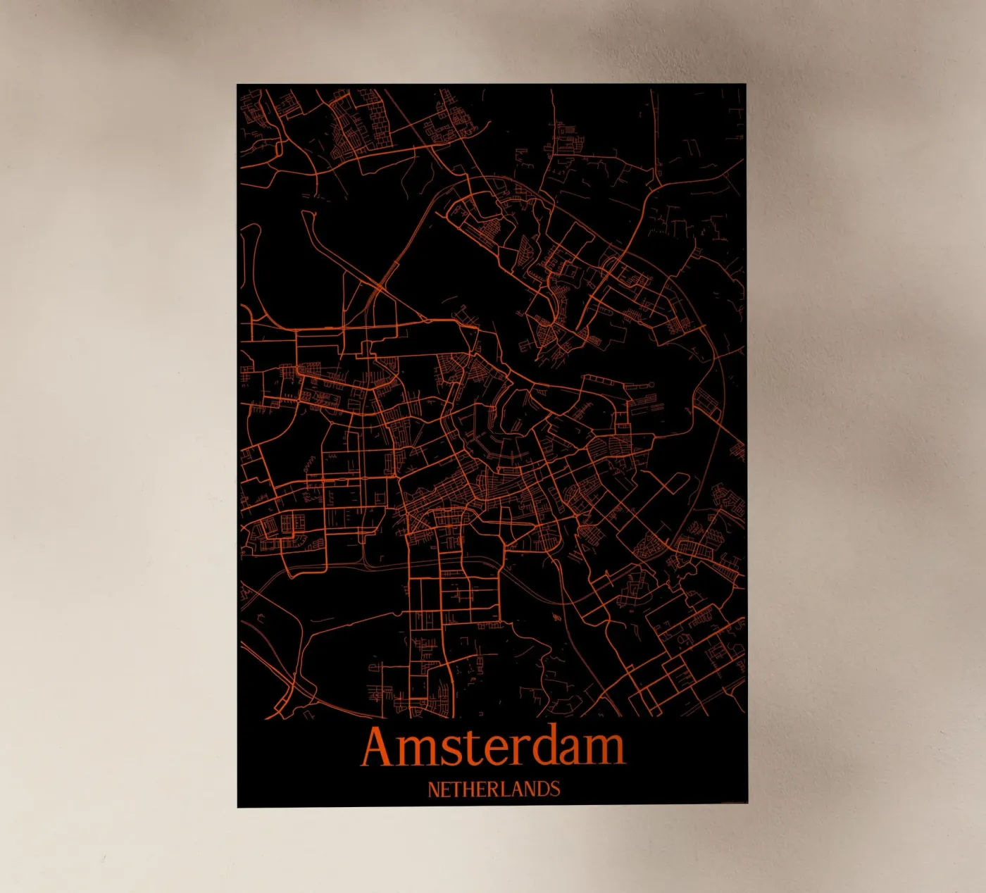 Amsterdam pellicola backlit da MiMap