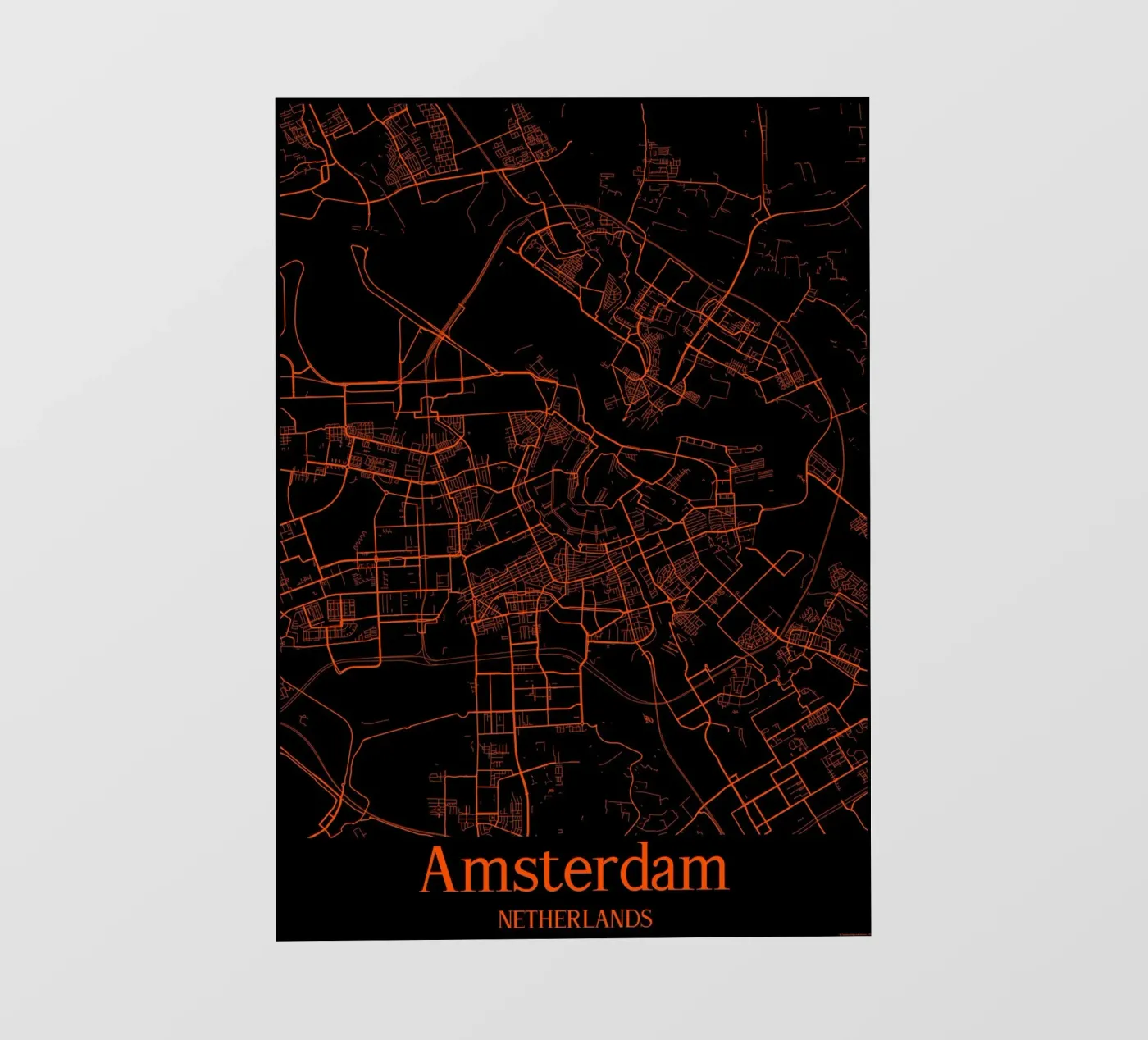 Amsterdam pellicola backlit da MiMap
