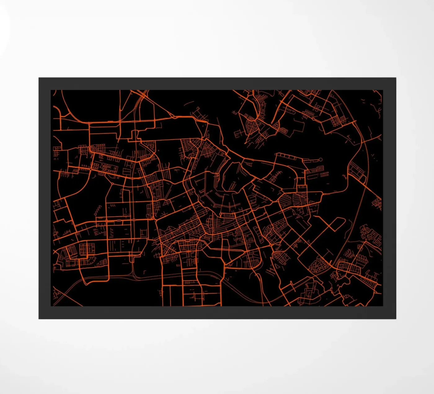 Amsterdam Fußmatte von MiMap