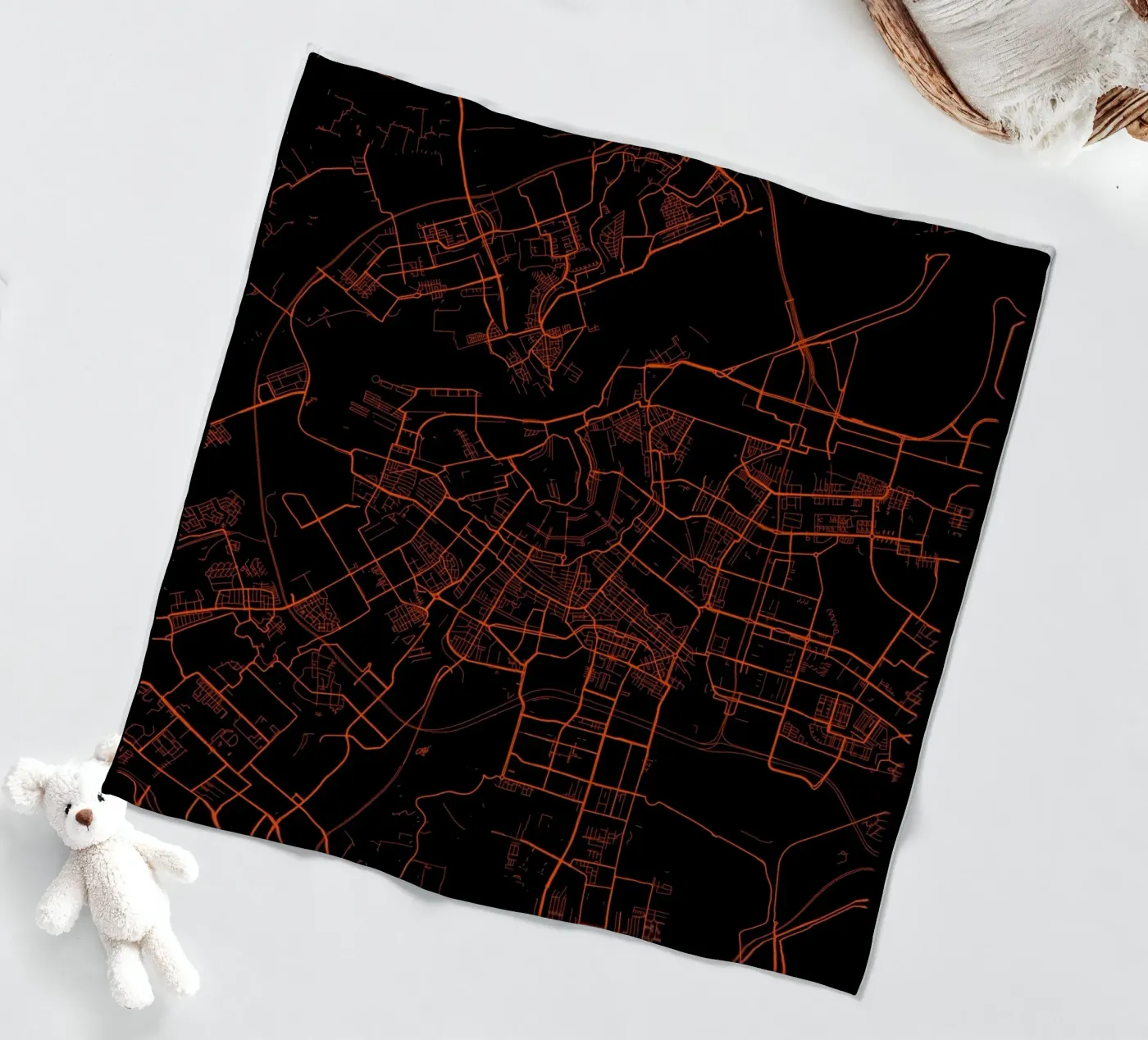 Amsterdam Fleecedecke von MiMap