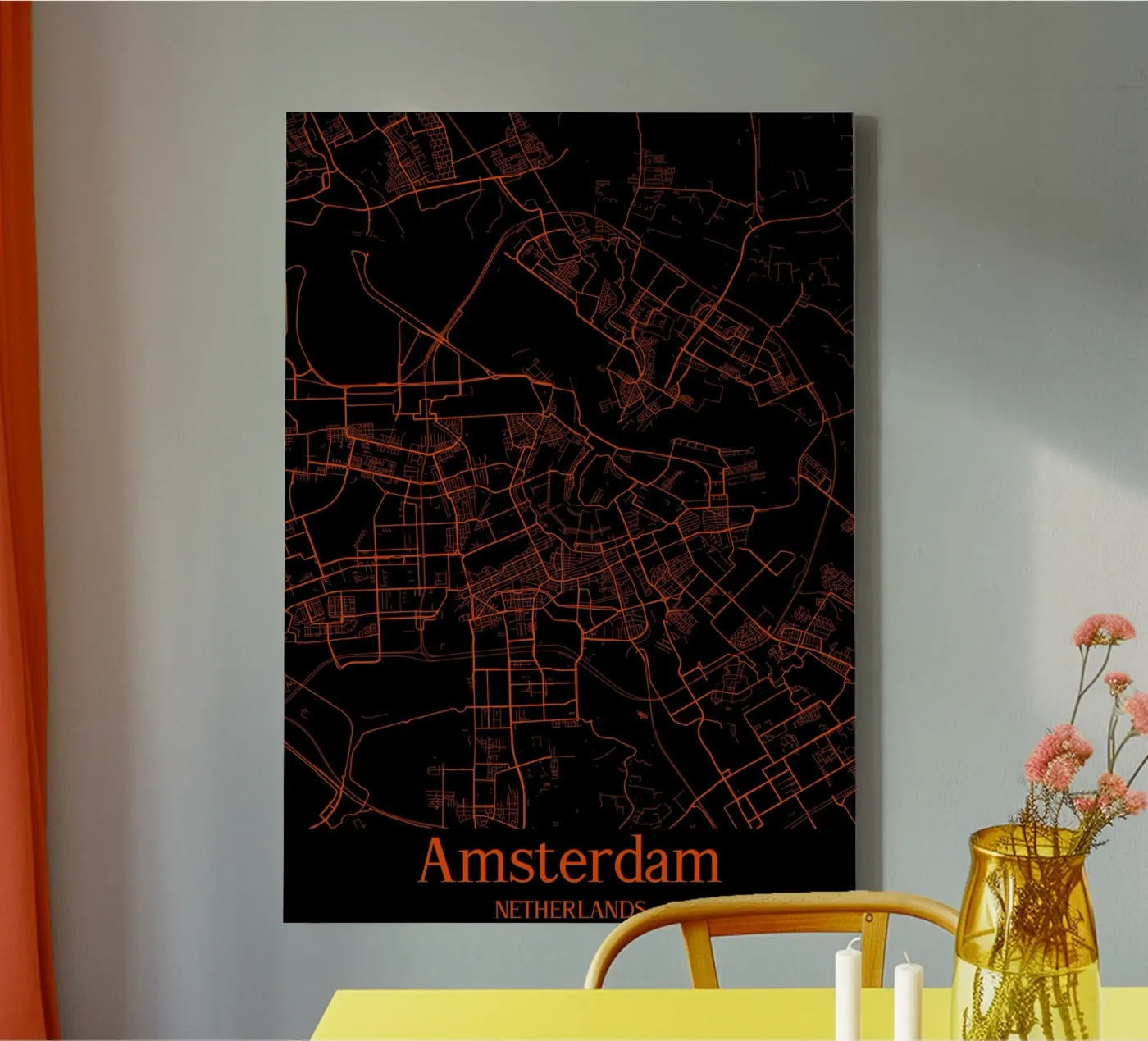 Amsterdam tela da MiMap