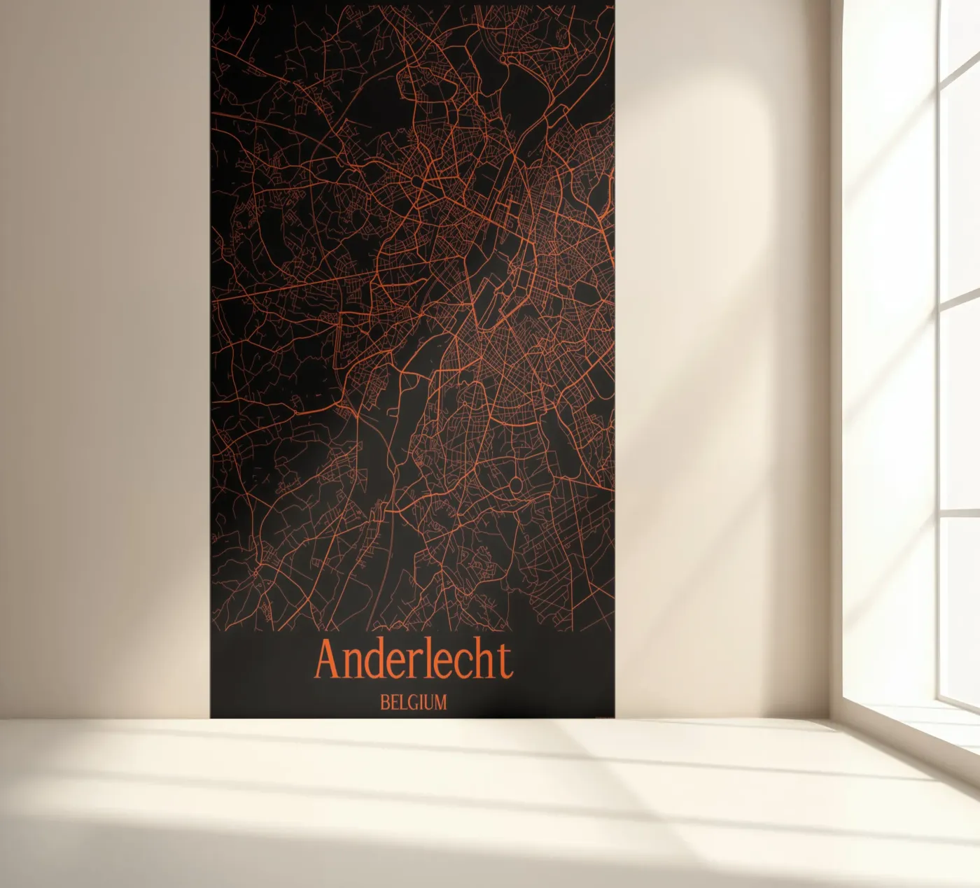 Anderlecht papier peint photo de MiMap