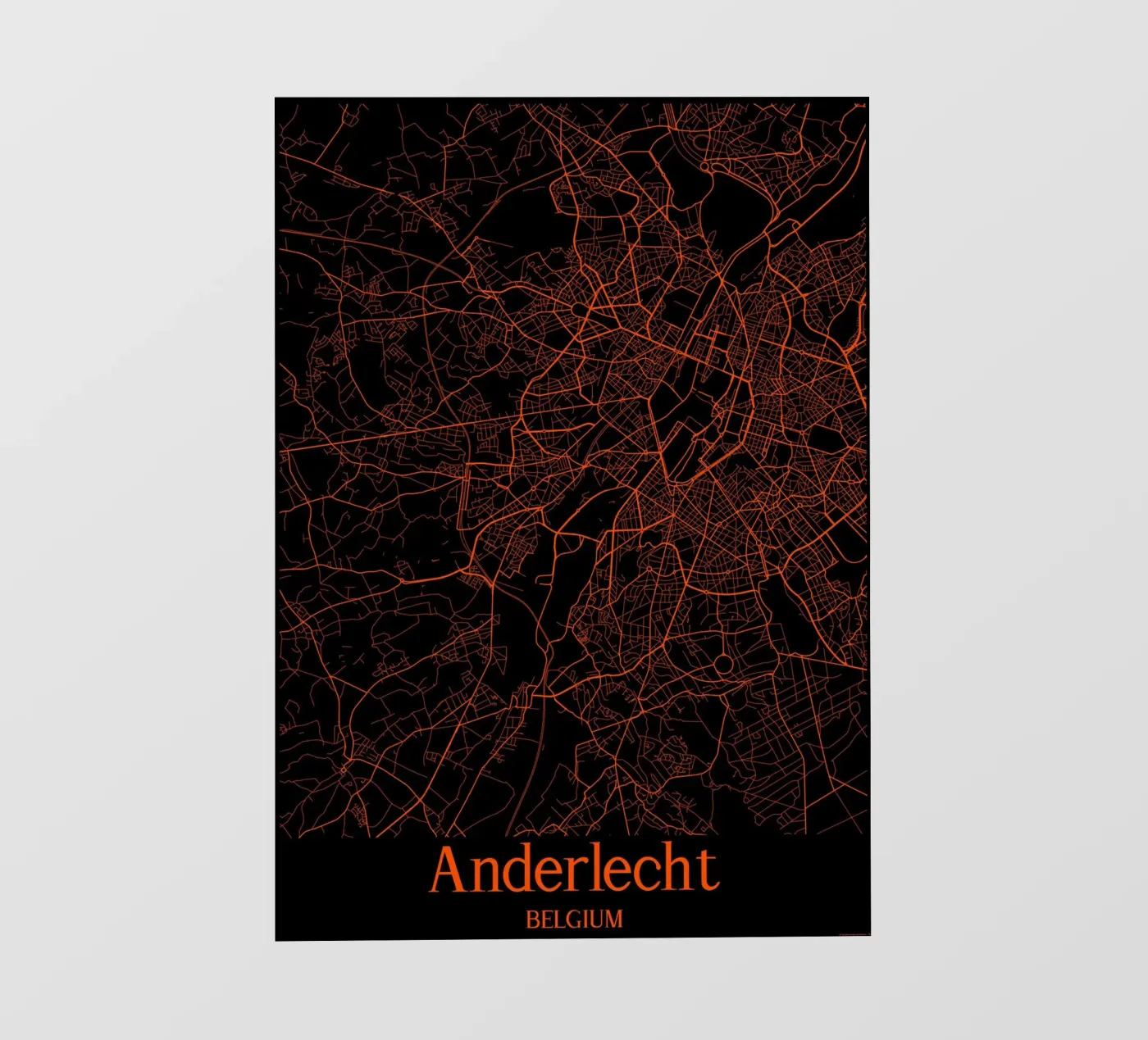 Anderlecht papier peint photo de MiMap