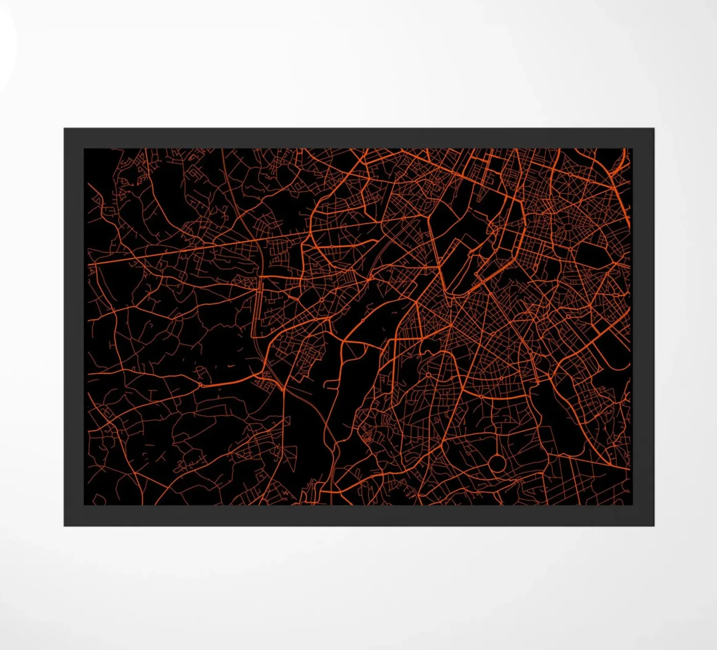 Anderlecht deurmat van MiMap