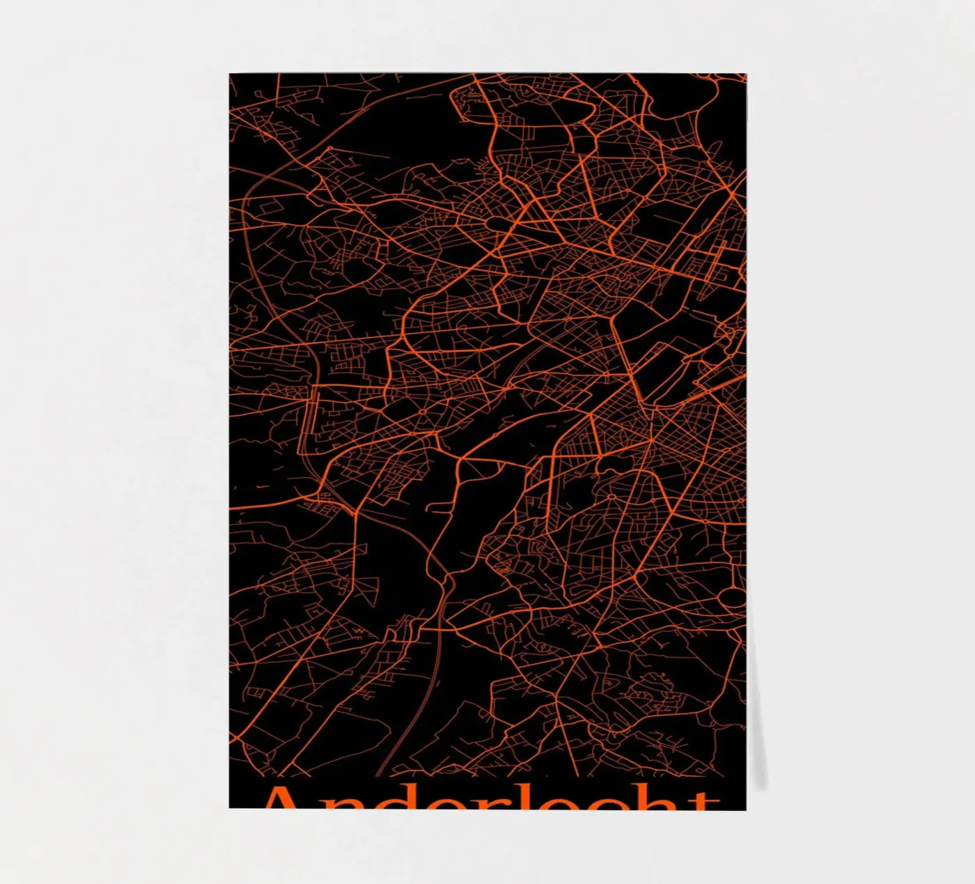 Anderlecht stickervel van MiMap