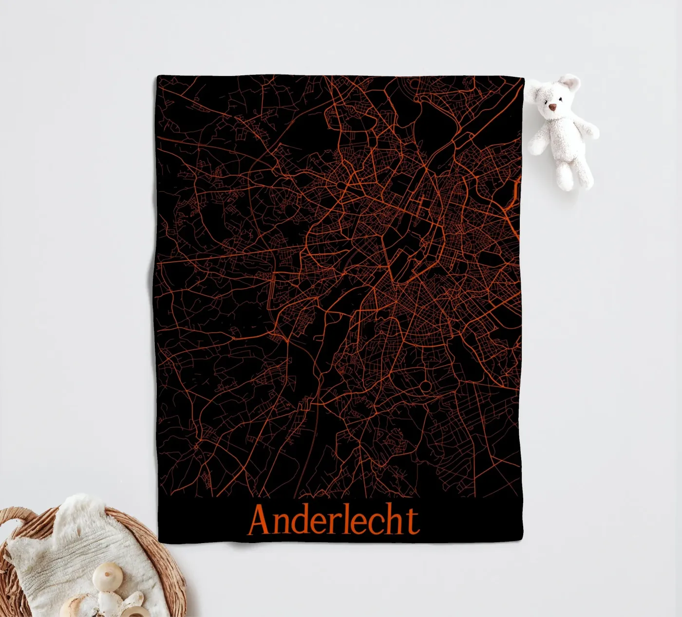 Anderlecht Fleecedecke von MiMap