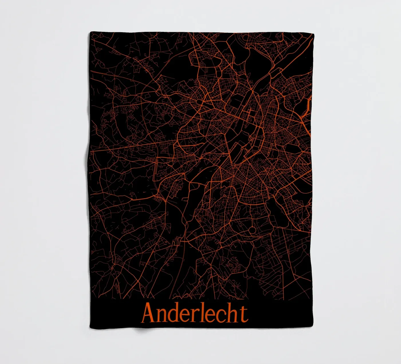Anderlecht Fleecedecke von MiMap