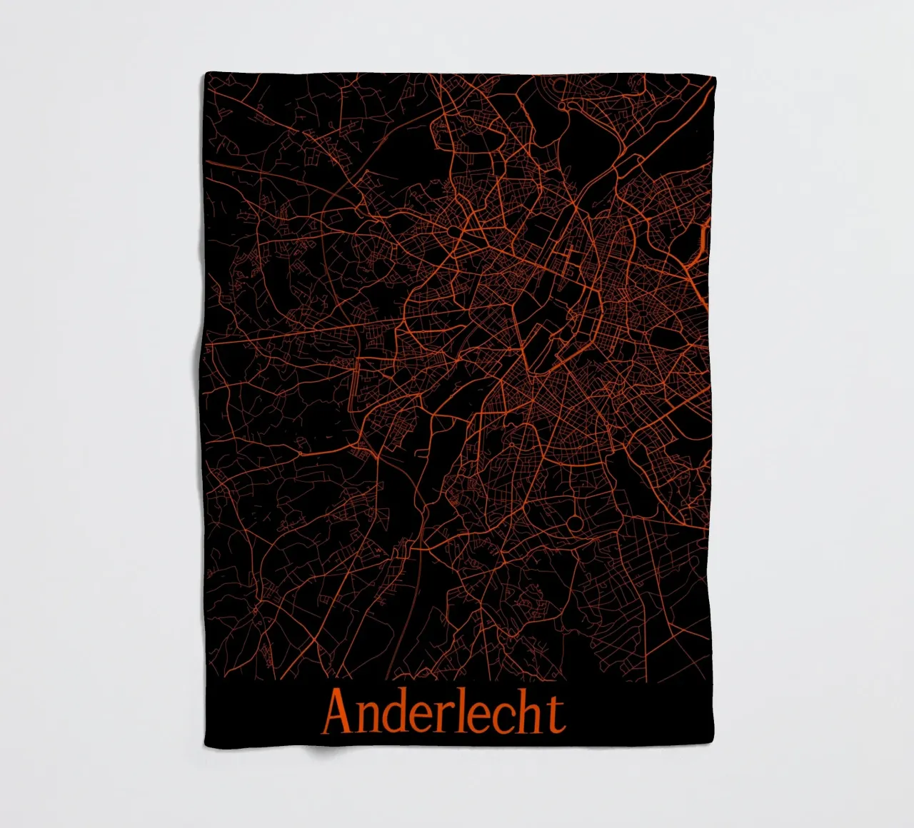 Anderlecht coperta in pile da MiMap