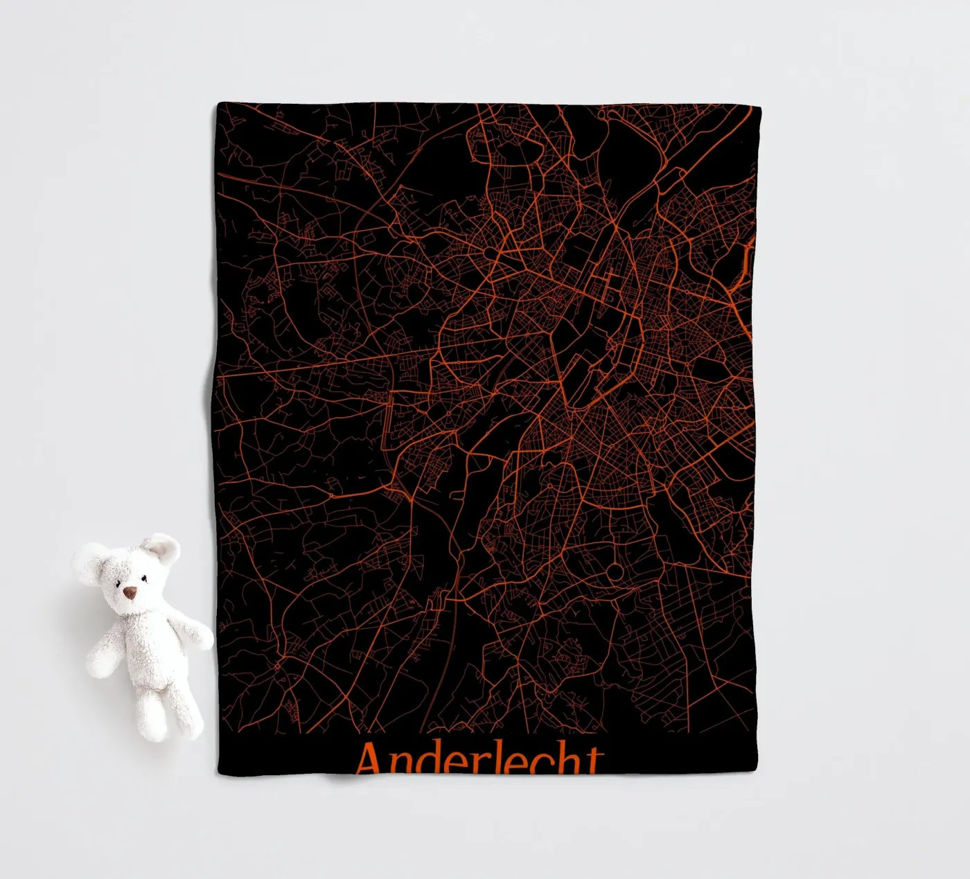 Anderlecht coperta in pile da MiMap