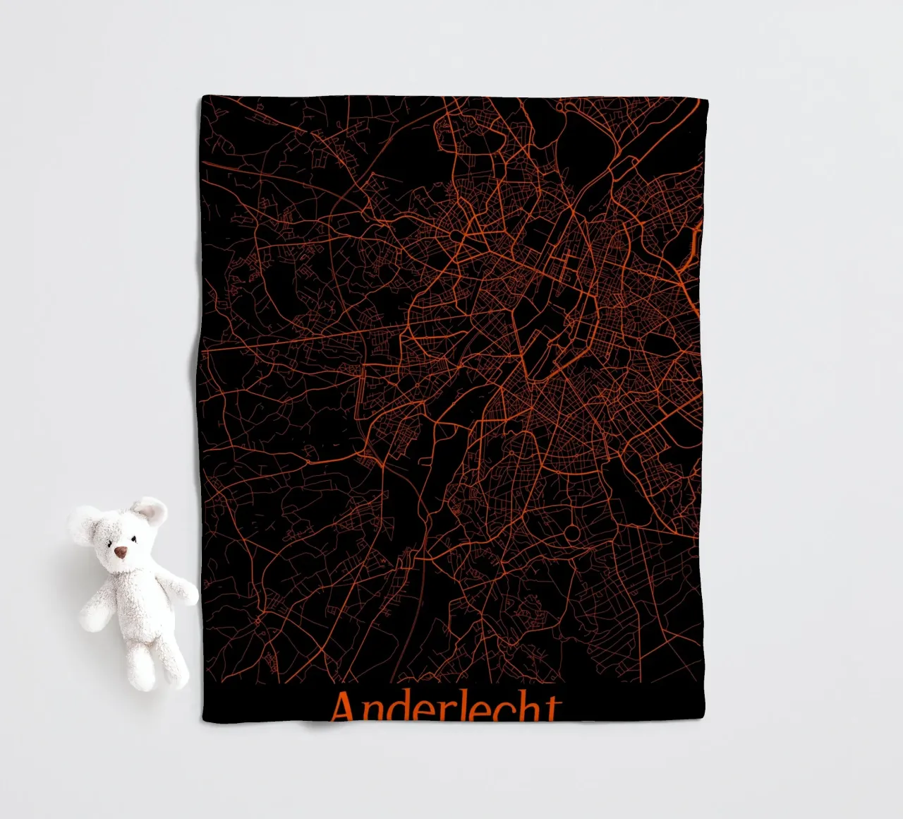 Anderlecht coperta in pile da MiMap