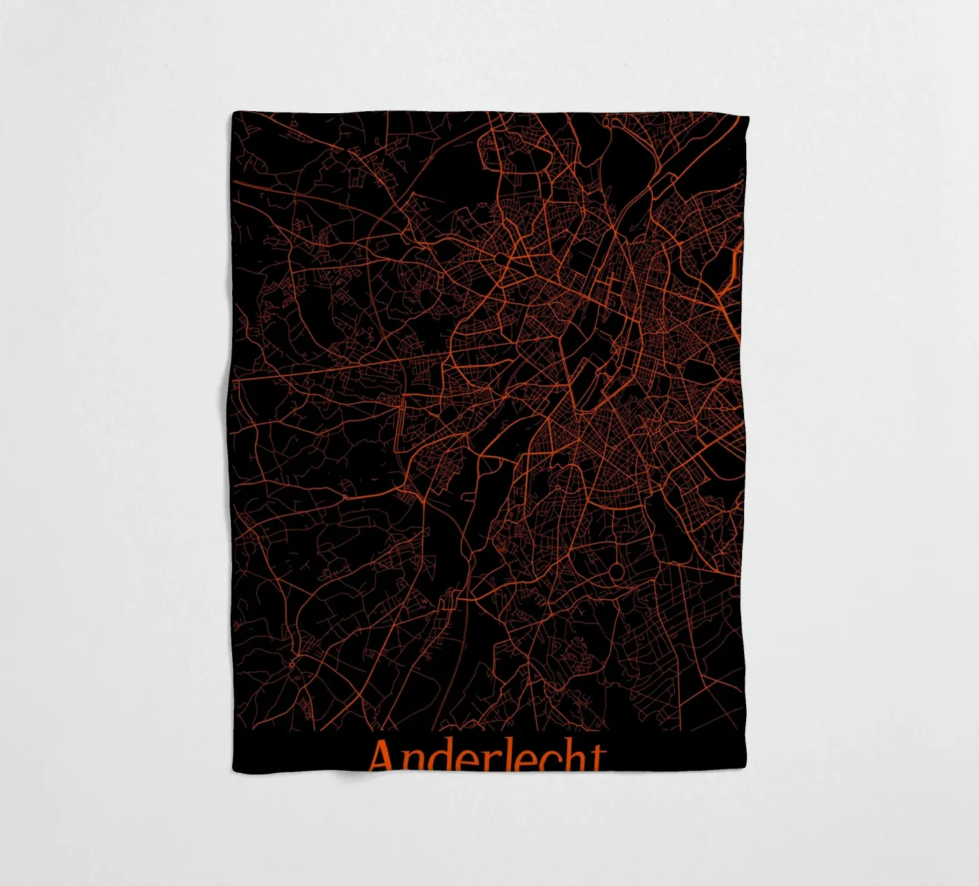 Anderlecht Fleecedecke von MiMap