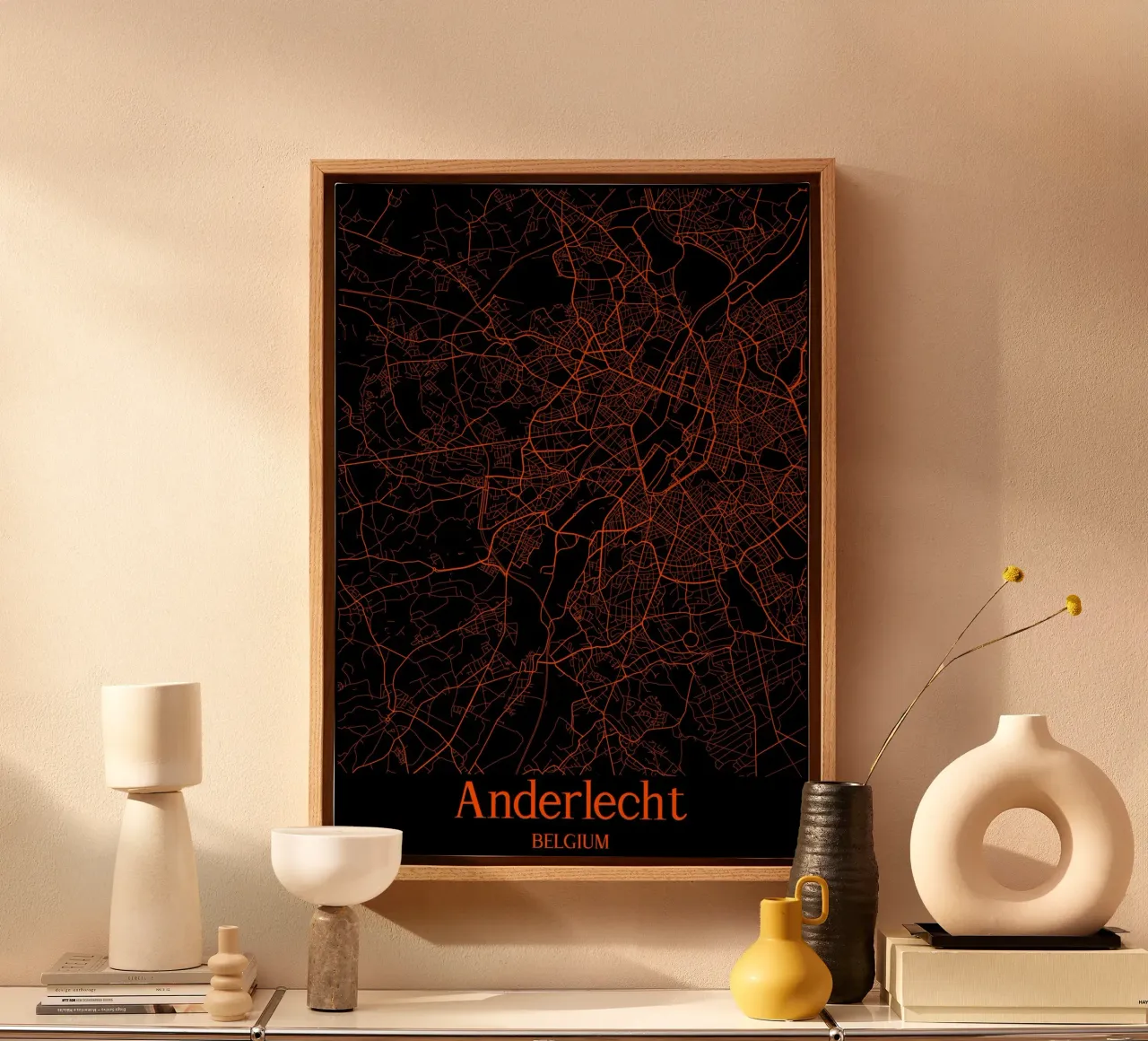 Anderlecht canvas by MiMap