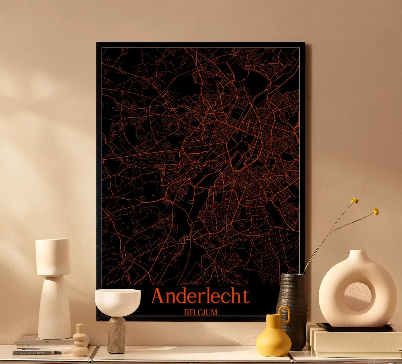 Anderlecht poster van MiMap