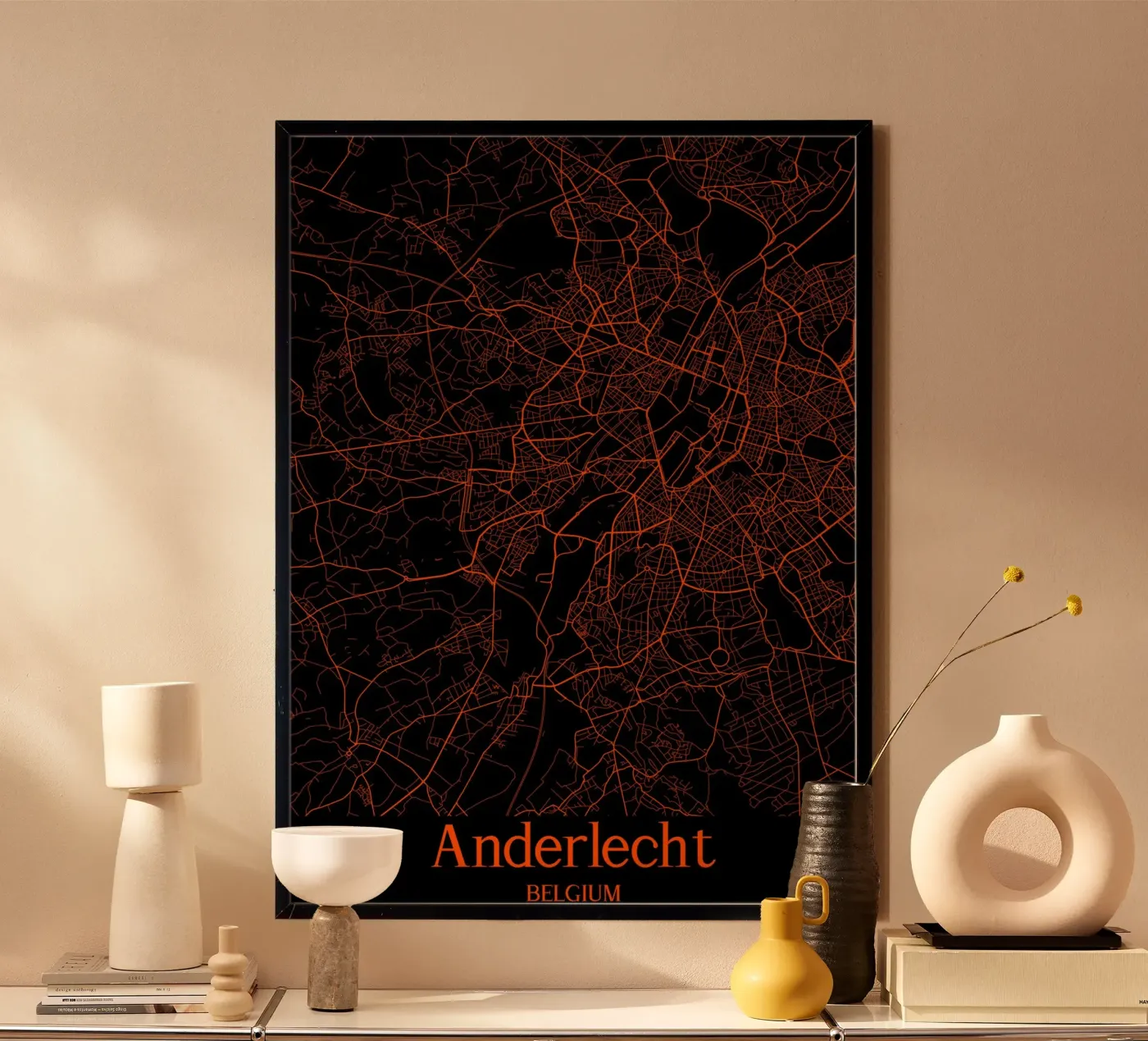 Anderlecht poster van MiMap