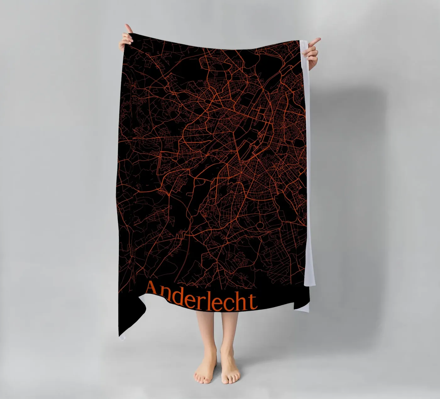 Anderlecht Strandtuch von MiMap