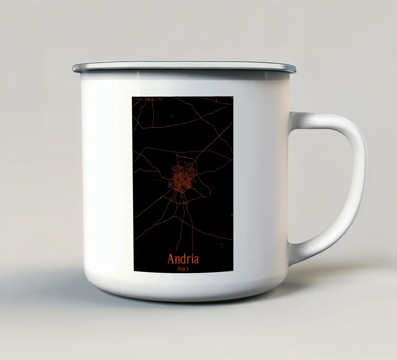 Andria tazza in smalto da MiMap
