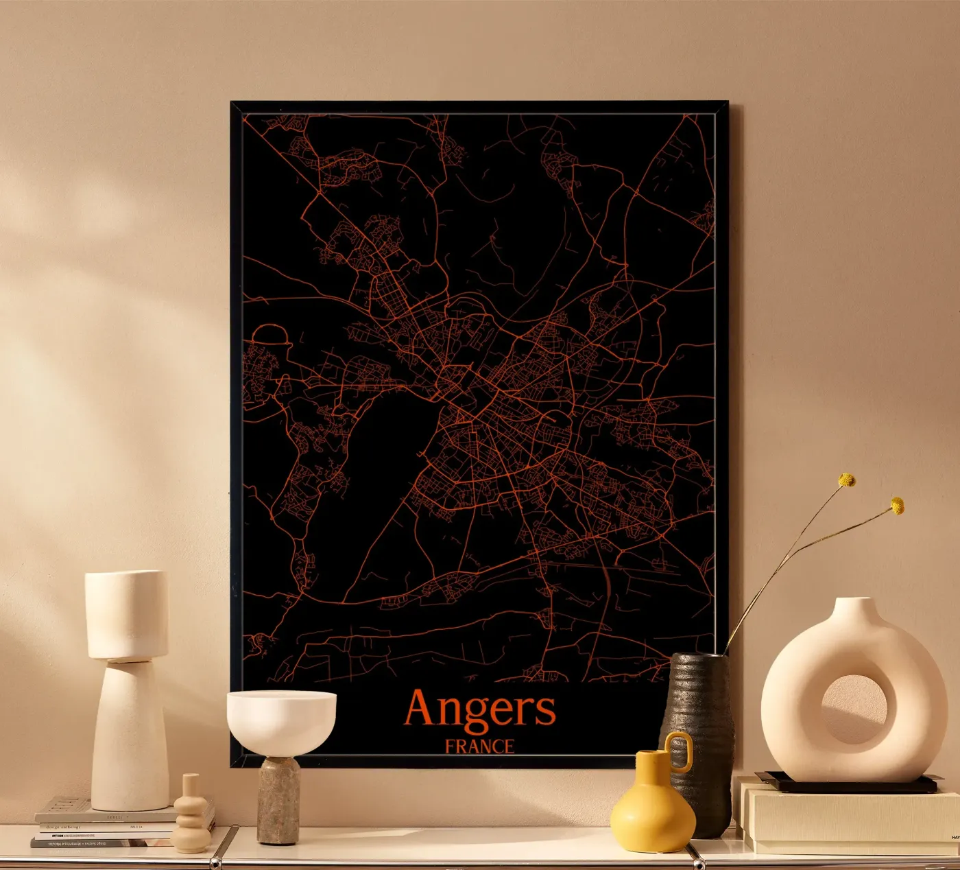 Angers poster van MiMap