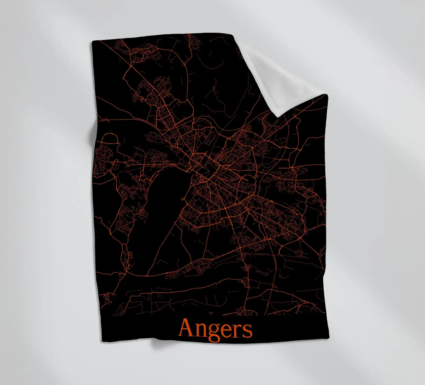 Angers fleece blanket by MiMap