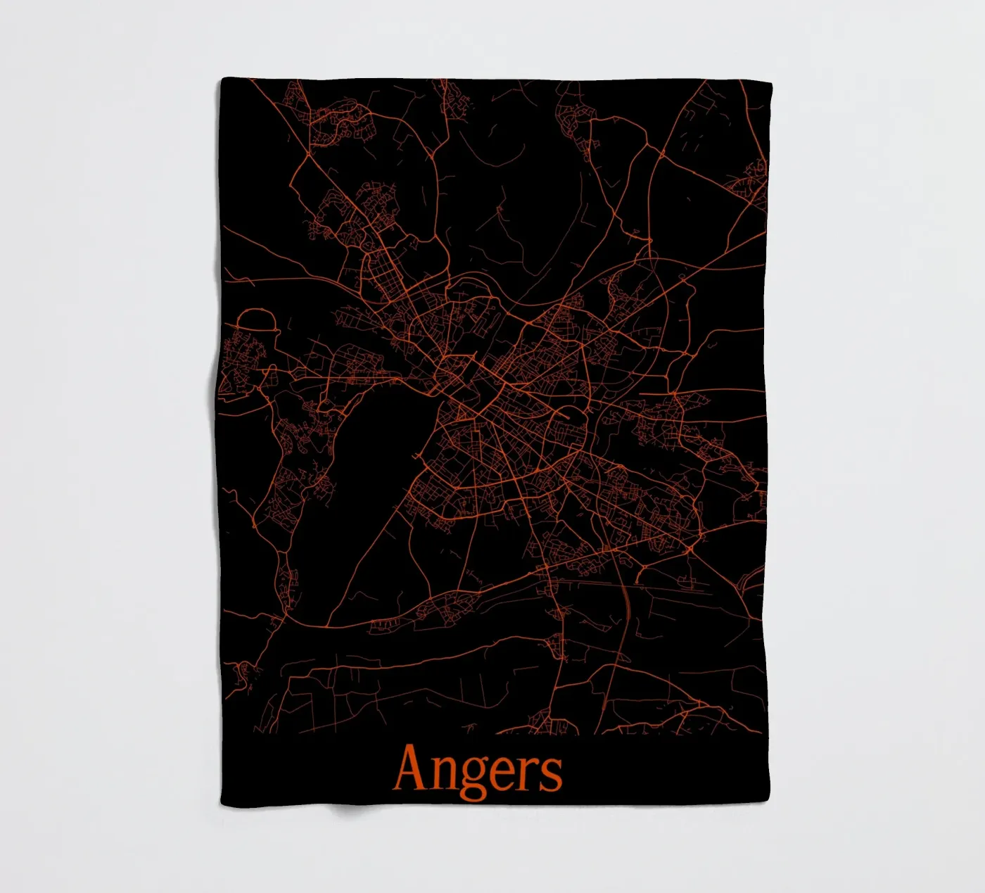 Angers fleece blanket by MiMap