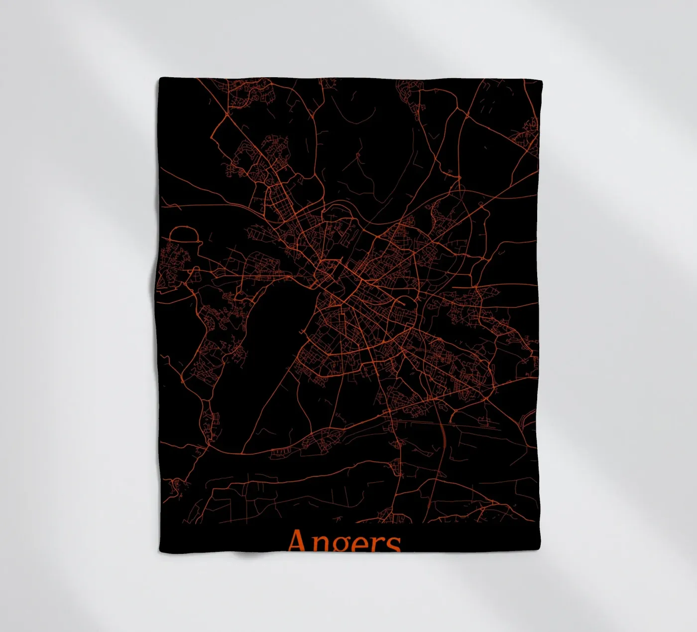 Angers fleece blanket by MiMap